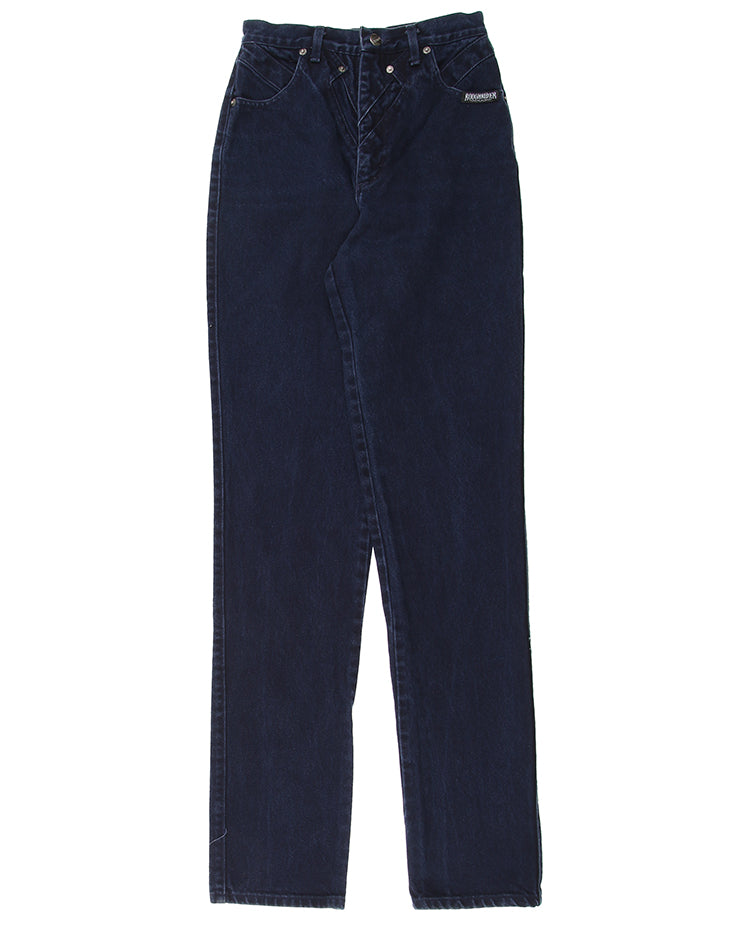 Vintage 90-tals Roughrider jeans med hög midja - W26 L36 – Rokit