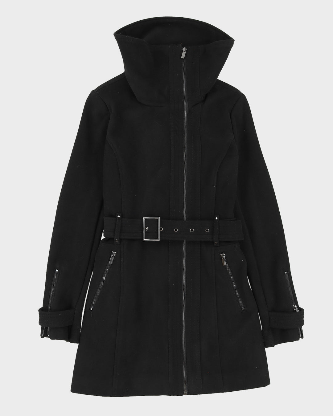 Bcbg black coat hotsell