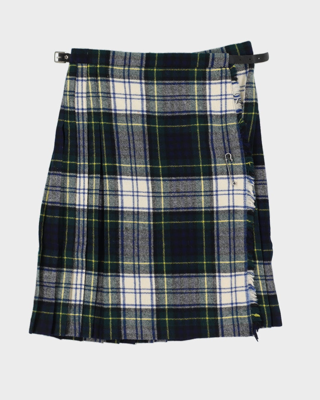 Made In Scotland Green Plaid Skirt S